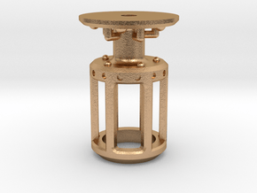 Serenity Hot Chassis Rotating Crystal Chamber in Natural Bronze