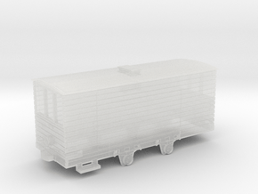 1-87 RET 2014 tm 2019 zoutwagen v2-1 in Clear Ultra Fine Detail Plastic