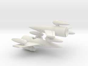 R-Rocket "Earth"-Class Tiny in White Natural Versatile Plastic