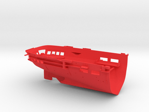 1/350 HMAS Melbourne (1971) Stern in Red Smooth Versatile Plastic