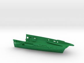 1/350 HMAS Melbourne (1971) Bow Waterline in Green Smooth Versatile Plastic