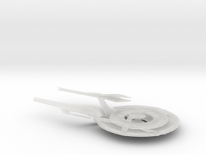 Constitution Class 32nd C. Jointed / 8.9cm - 3.5in in Clear Ultra Fine Detail Plastic