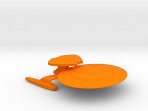 Sutherland Class (PIC) / 7.6cm - 3in in Orange Smooth Versatile Plastic