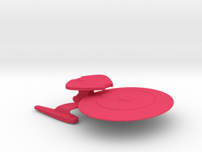 Sutherland Class (PIC) / 7.6cm - 3in in Pink Smooth Versatile Plastic