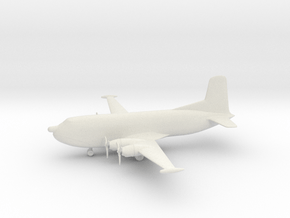 Douglas C-124 Globemaster II in White Natural Versatile Plastic: 6mm