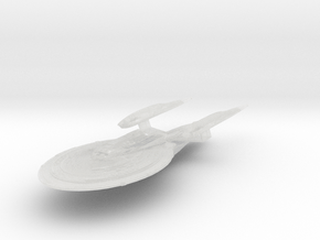 USS Excelsior NCC-42037 in Clear Ultra Fine Detail Plastic