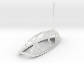 1/18 HydraSub - Captain America - Canopy in Clear Ultra Fine Detail Plastic