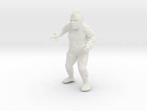 Star Trek - Ape Creature in White Natural Versatile Plastic