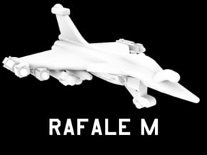 1:600 Scale Rafale M (Loaded) in White Natural Versatile Plastic