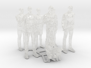 Land of the Giants - 1:64 Polar Lights Standing in Clear Ultra Fine Detail Plastic