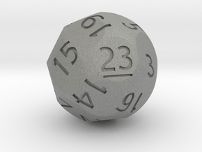 d23 Sphere Dice (Regular Edition) in Gray PA12