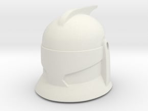 LEGO - Clone Trooper Phase 1.836 Helmet in White Natural Versatile Plastic