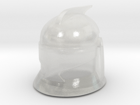 LEGO - Clone Trooper Phase 1.836 Helmet in Clear Ultra Fine Detail Plastic