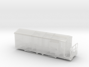 009 FR Curly Roof Van - Late or Replica Condition in Clear Ultra Fine Detail Plastic