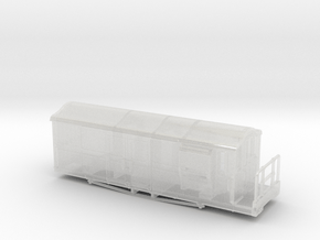 009 FR Curly Roof Van No.3 in Clear Ultra Fine Detail Plastic