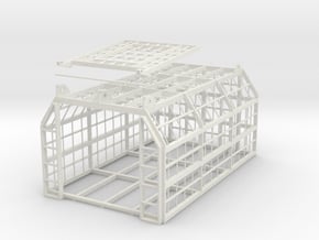 inGen Barge Cage  in White Natural Versatile Plastic