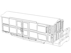 009 FR Curly Roof Van - Late or Replica Condition in Tan Fine Detail Plastic