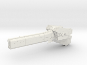 LoGH Imperial BattleShip 1:8000 in White Natural Versatile Plastic