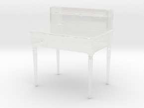 Printle Thing Secretaire 02 - 1/48 in Clear Ultra Fine Detail Plastic