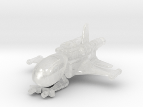(MMch) IRD-A Starfighter in Clear Ultra Fine Detail Plastic