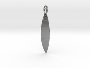 Surfboard in Natural Silver
