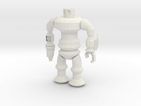 Robotspline Power in White Natural Versatile Plastic