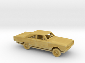 1/160 1967 Dodge Coronet Coupe Kit in Tan Fine Detail Plastic
