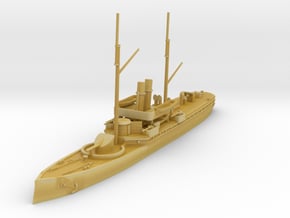 1/700 Gunboat Urd with Masts (1899) in Tan Fine Detail Plastic