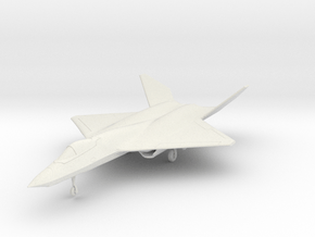Northrop F-23A EMD (GE Engine Version) in White Natural Versatile Plastic: 1:72
