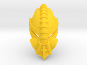 Great Mask of Growth [Natetromino] in Yellow Smooth Versatile Plastic