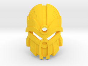 Great Mask of Fear [Natetromino] in Yellow Smooth Versatile Plastic