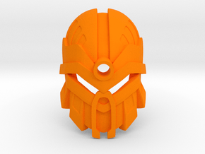 Great Mask of Fear [Natetromino] in Orange Smooth Versatile Plastic