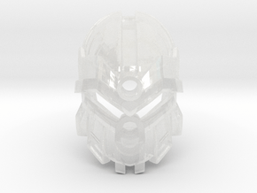 Great Mask of Fear [Natetromino] in Clear Ultra Fine Detail Plastic