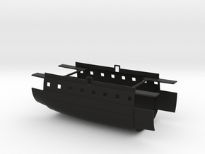1/200 La Gloire Midships (Open Gunports) in Black Smooth Versatile Plastic