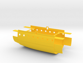 1/200 La Gloire Midships (Open Gunports) in Yellow Smooth Versatile Plastic