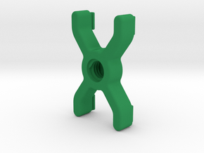 Mounting Clip in Green Smooth Versatile Plastic