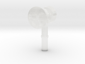 Mallet RALF Weapon in Clear Ultra Fine Detail Plastic
