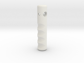 Beyblade Rip Stick String Launcher | Bakuten MOD in White Natural Versatile Plastic