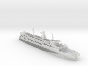 British TEV Rangatira barracks ship 1:600 in Clear Ultra Fine Detail Plastic
