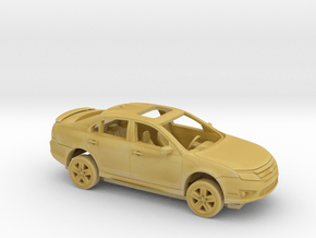 1/87 2009-12 Ford Fusion Sport  with SunRoof Kit in Tan Fine Detail Plastic