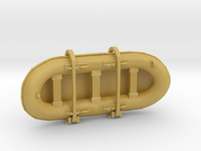 1/72 DKM Raumboote R-301 Lifeboat Mounted in Tan Fine Detail Plastic