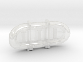 1/72 DKM Raumboote R-301 Lifeboat Mounted in Clear Ultra Fine Detail Plastic