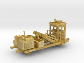 HO Scale Magnet Pick Up Machine, MOW Tie Gang in Tan Fine Detail Plastic
