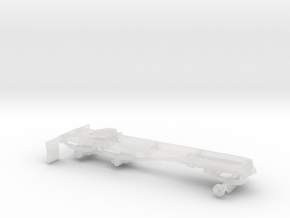 1/87th HO 170" Vintage style truck frame  in Clear Ultra Fine Detail Plastic