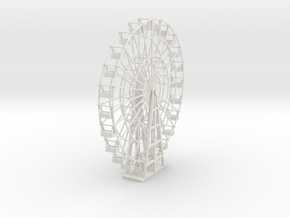 Ferris Wheel - 24 seat - Nscale in White Natural Versatile Plastic