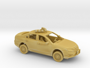 1/87 2009-12 Ford Fusion NYPD Kit in Tan Fine Detail Plastic