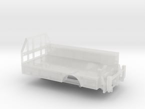 Propane Transport Truck With Crane 1-87 HO Scale in Clear Ultra Fine Detail Plastic