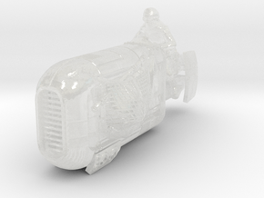 (MMch) Rey's Speeder in Clear Ultra Fine Detail Plastic