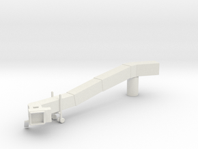 Boeing 737 Jetway Bridge 1/220 in White Natural Versatile Plastic