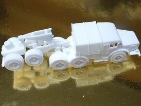 1/144 Project 142 Porsche tank transporter in White Natural Versatile Plastic